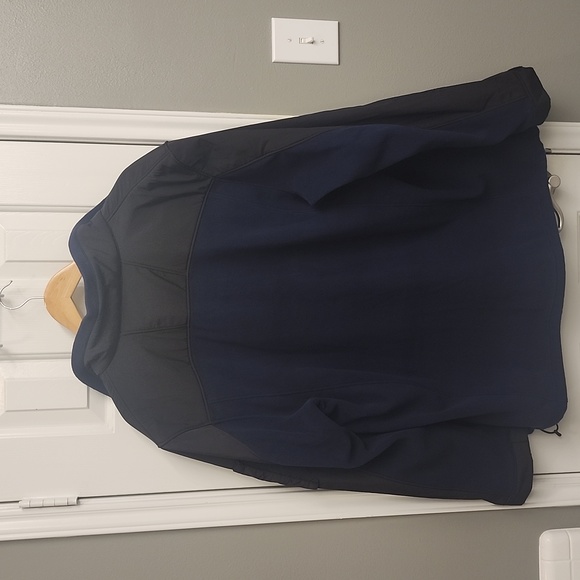 Polo Ralph Lauren Color Block Full Zip Fleece Jacket Navy - Picture 8 of 8